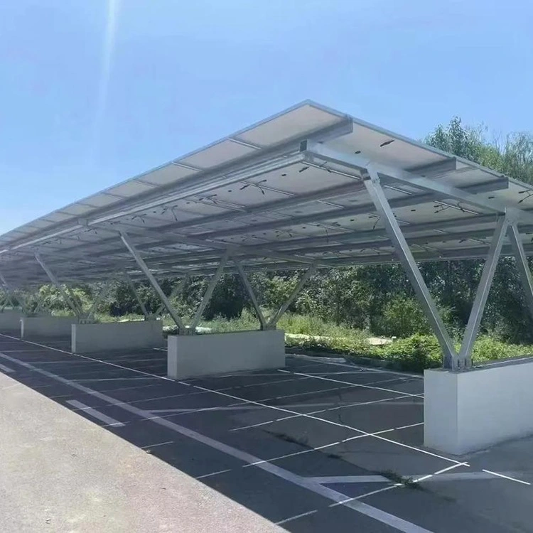 BIPV ที่จอดรถไฟฟ้าโซลาร์เซลล์กันน้ำ