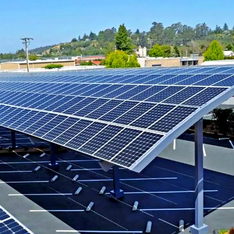 Curved Roof Photovoltaic Carport Curved Roof Photovoltaic Carport